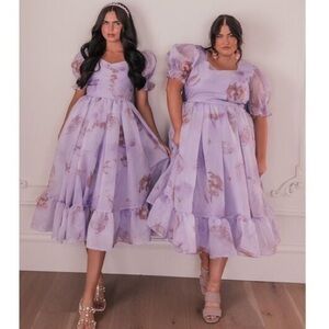 Jessakae Amelia Dress- Purple Size Small